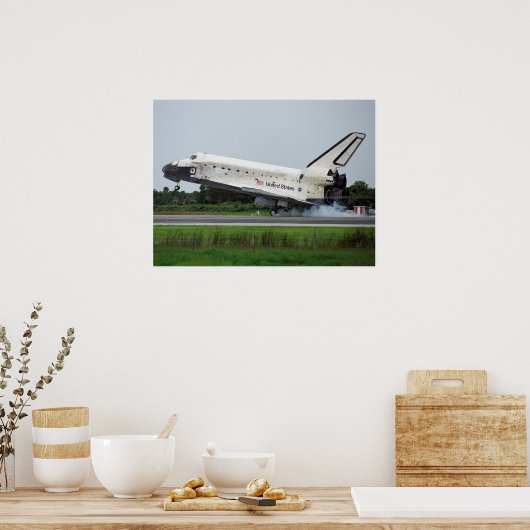 Space Shuttle Discovery (STS-121) Poster (Küche)