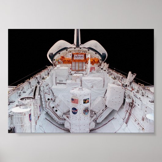 Space Shuttle Discovery (STS-56) Poster (Vorne)