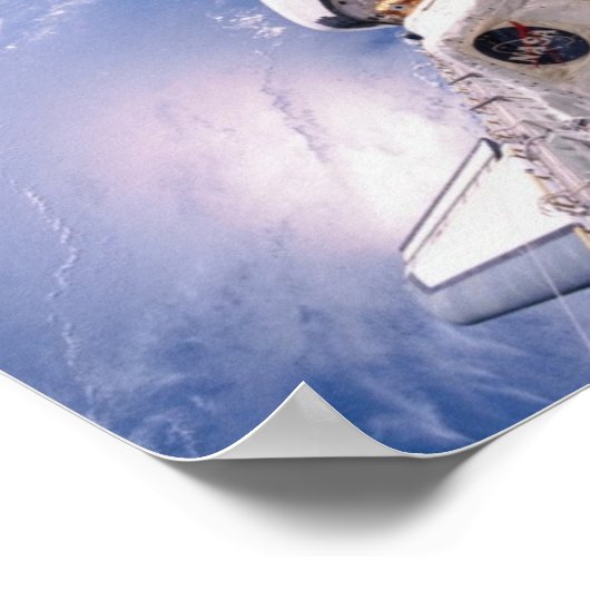 Space Shuttle Discovery (STS-95) Poster (Ecke)