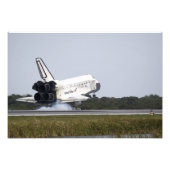 Space Shuttle Discovery Touchs 3 Fotodruck (Vorne)