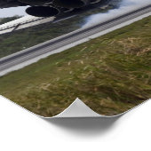 Space Shuttle Discovery Touchs 3 Poster (Ecke)