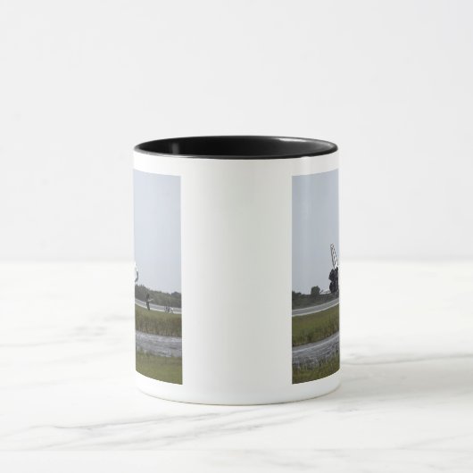 Space Shuttle Discovery Touchs 3 Tasse (Zentrum)