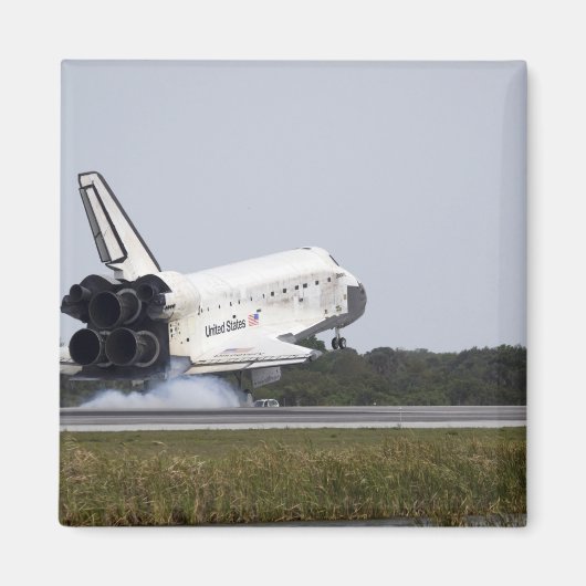 Space Shuttle Discovery Touchs runter 2 Magnet (Vorne)