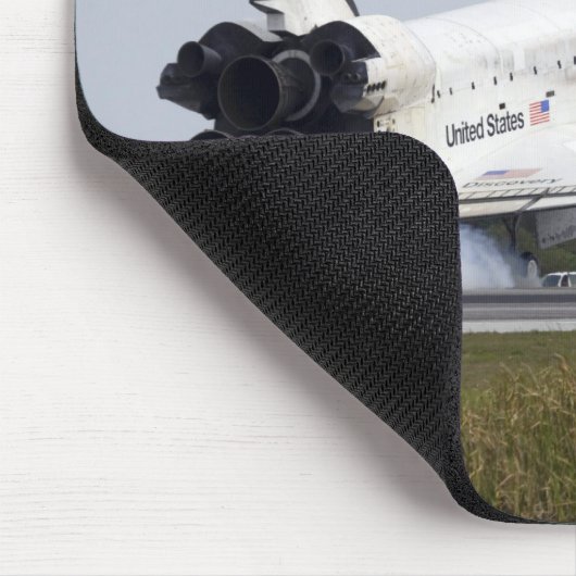 Space Shuttle Discovery Touchs runter 2 Mousepad (Ecke)