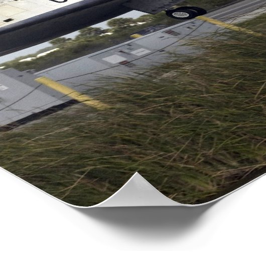 Space Shuttle Discovery Touchs runter 2 Poster (Ecke)