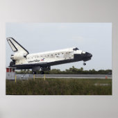 Space Shuttle Discovery Touchs runter 2 Poster (Vorne)