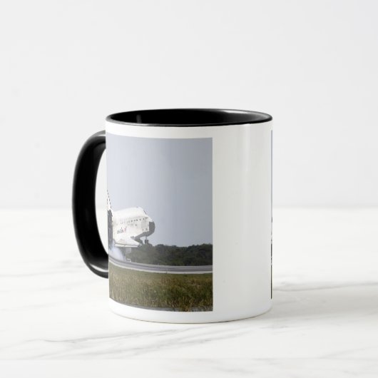 Space Shuttle Discovery Touchs runter 2 Tasse (Vorderseite Links)