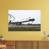 Space Shuttle Discovery Touchs runter Leinwanddruck (Insitu (Wohnzimmer))