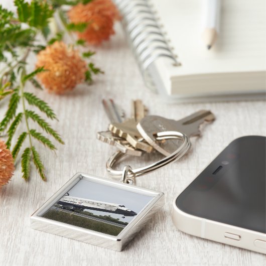 Space Shuttle Discovery Touchs runter Schlüsselanhänger (Seite)