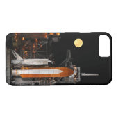 Space Shuttle Discovery und Mond Case-Mate iPhone Hülle (Rückseite (Horizontal))