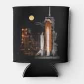 Space Shuttle Discovery und Mond Dosenkühler (Vorderseite)