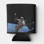 Space Shuttle Discovery und Mond Dosenkühler (Rückseite)