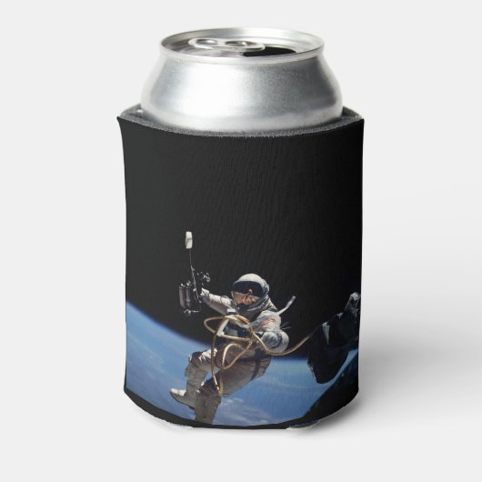 Space Shuttle Discovery und Mond Dosenkühler (Kanne Rückseite)