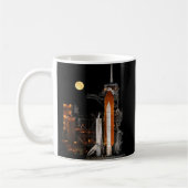 Space Shuttle Discovery und Mond Kaffeetasse (Links)