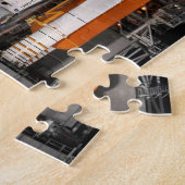 Space Shuttle Discovery und Mond Puzzle (Seite)