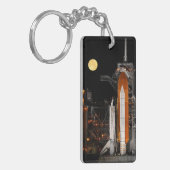Space Shuttle Discovery und Mond Schlüsselanhänger (Vorderseite links)