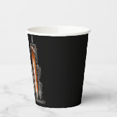 Space Shuttle Discovery und Moon Paper Cup Pappbecher (Links)