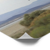 Space Shuttle Discovery's main landing gear Poster (Ecke)