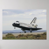 Space Shuttle Discovery's main landing gear Poster (Vorne)
