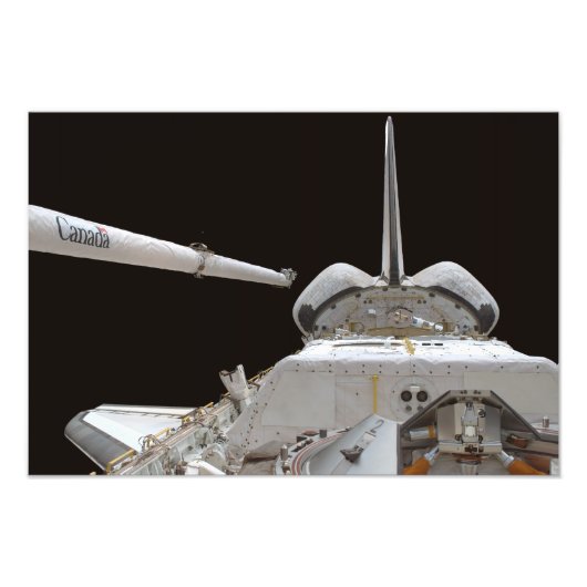 Space Shuttle Discovery's Nutzlastschacht Fotodruck (Vorne)