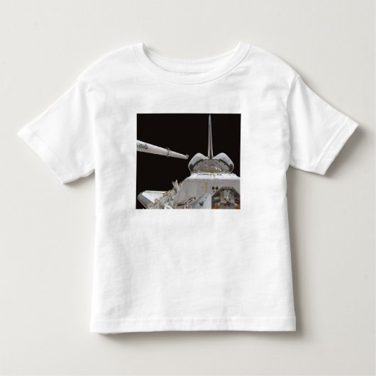 Space Shuttle Discovery's Nutzlastschacht Kleinkind T-shirt (Vorderseite)