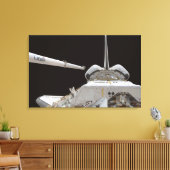 Space Shuttle Discovery's Nutzlastschacht Leinwanddruck (Insitu (Wohnzimmer))
