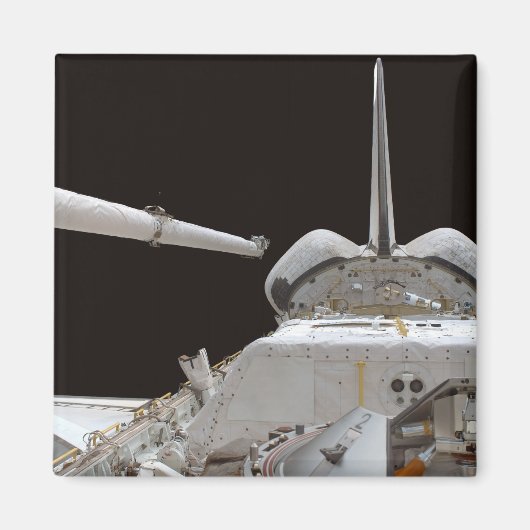 Space Shuttle Discovery's Nutzlastschacht Magnet (Vorne)