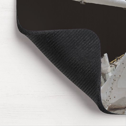 Space Shuttle Discovery's Nutzlastschacht Mousepad (Ecke)