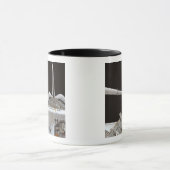 Space Shuttle Discovery's Nutzlastschacht Tasse (Zentrum)