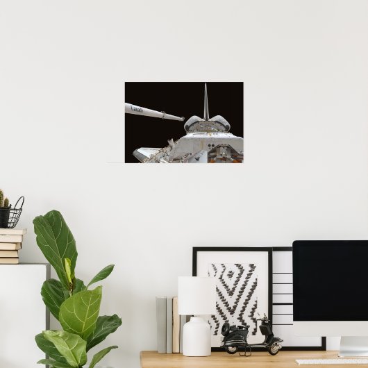 Space Shuttle Discovery's payload bay Poster (Heimbüro)