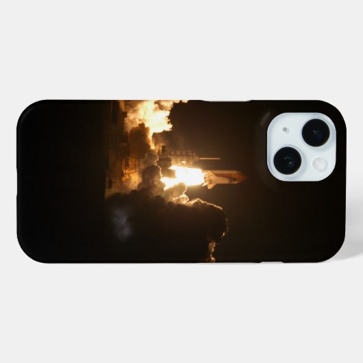 Space Shuttle Earth Orbital Spacecraft Night Canva Case-Mate iPhone Hülle (Rückseite (Horizontal))