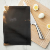 Space Shuttle Earth Orbital Spacecraft Night Canva Geschirrtuch (Viertel Falte)