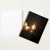 Space Shuttle Earth Orbital Spacecraft Night Canva Planer (Anzeige)