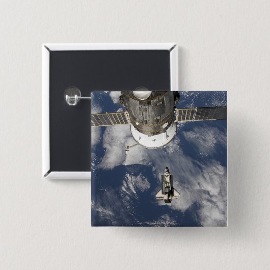 Space Shuttle Endeavor 8 Button (Vorne & Hinten)