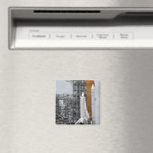 Space Shuttle Endeavor auf dem Launchpad 2 Magnet (In Situ (Geschirrspüler))