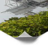 Space Shuttle Endeavor auf dem Launchpad 2 Poster (Ecke)