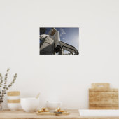 Space Shuttle Endeavor auf dem Launchpad 3 Poster (Küche)