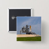 Space Shuttle Endeavor auf dem Launchpad 4 Button (Vorne & Hinten)