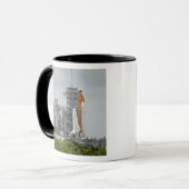 Space Shuttle Endeavor auf dem Launchpad 5 Tasse (Vorderseite Links)