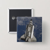 Space Shuttle Endeavor Button (Vorne & Hinten)