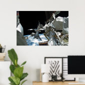 Space Shuttle Endeavor & ISS Poster (Heimbüro)