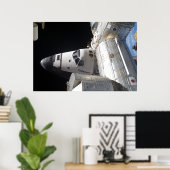 Space Shuttle Endeavor & ISS Poster (Heimbüro)