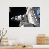 Space Shuttle Endeavor & ISS Poster (Küche)