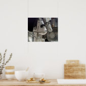Space Shuttle Endeavor & ISS Poster (Küche)
