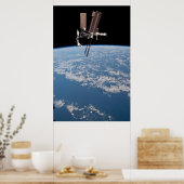Space Shuttle Endeavor & ISS Poster (Küche)