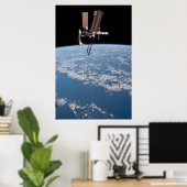 Space Shuttle Endeavor & ISS Poster (Heimbüro)