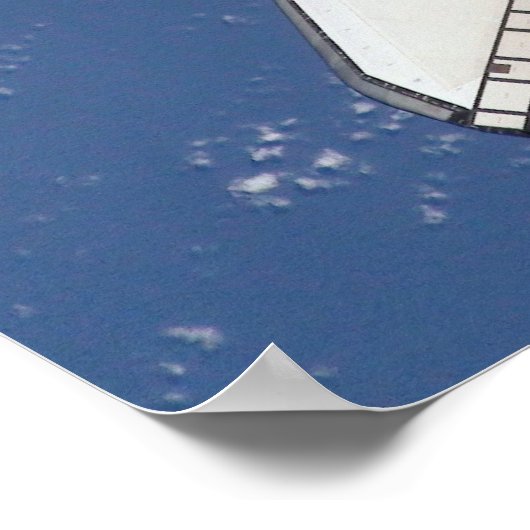 Space Shuttle Endeavor Poster (Ecke)