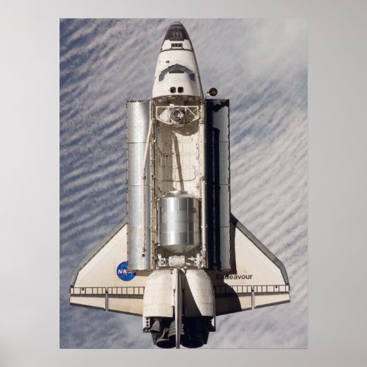 Space Shuttle Endeavor Poster (Vorne)