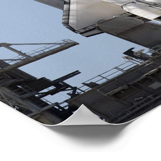 Space Shuttle Endeavor steht bereit Poster (Ecke)