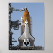 Space Shuttle Endeavor steht bereit Poster (Vorne)